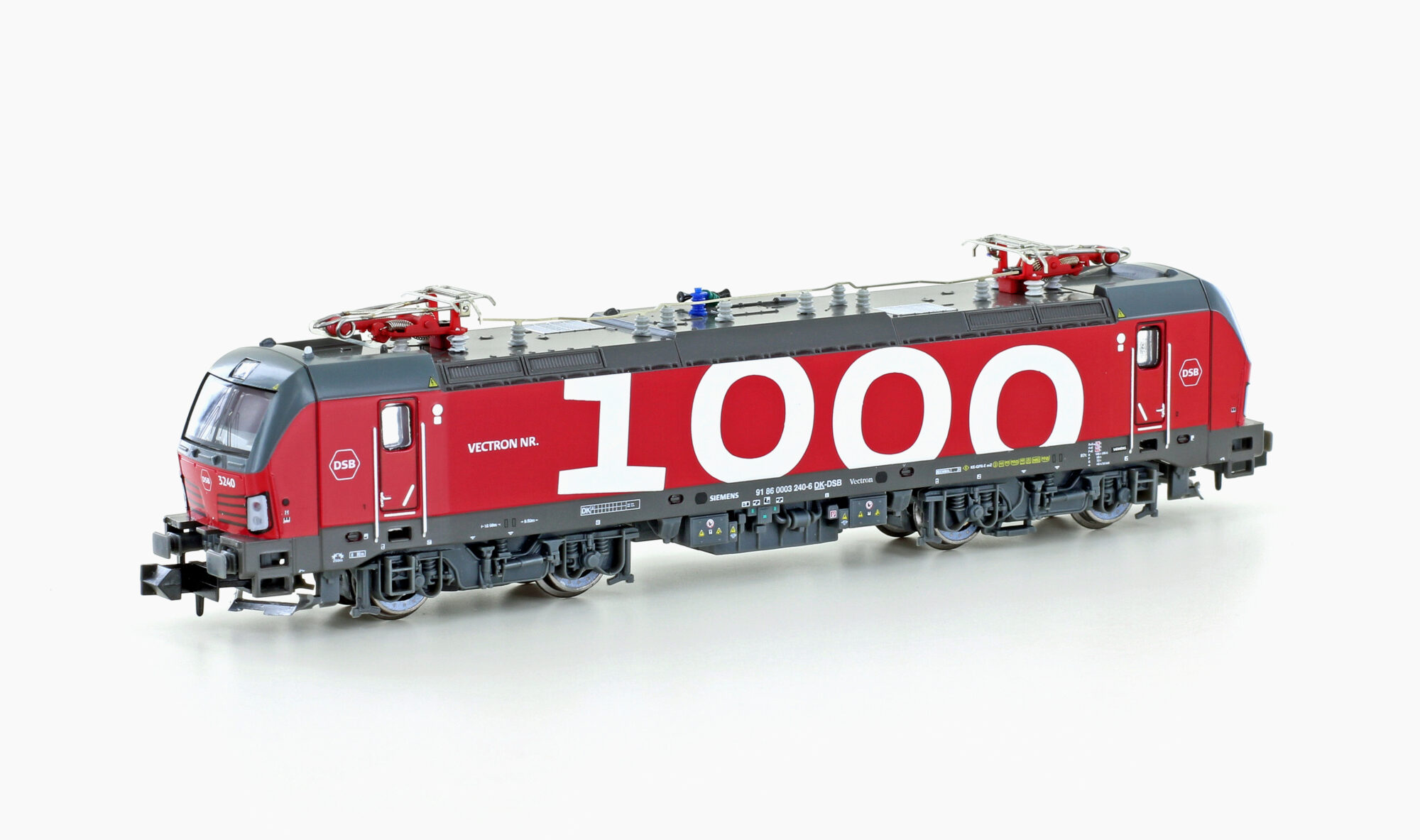 Hobbytrain H30170 E-Lok Serie EB 3200 DSB, Ep.VI, 1000th Vectron